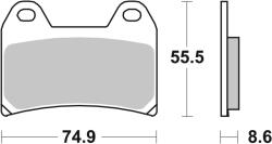 BREMBO Set placute frana BREMBO 07BB19SA (07BB19SA)