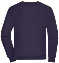 James & Nicholson (Daiber) Oversize UNISEX pulóver - Sötétlila | XL (8042-1782973747)