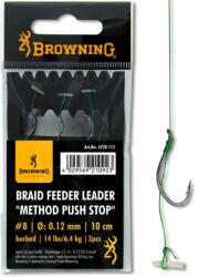 Browning #4 browning braid feeder leader method push stop bronz 7, 3kg, 16lbs 0, 14mm 10cm 3darab (4720014) - epeca