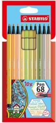 STABILO Pen 68 10 db/csomag rostirón készlet (6810-22) (6810-22)