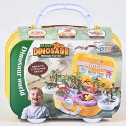 Dino World Dinoszauruszos szett kofferben kiegészítőkkel - 3 éves kortól, Fiúknak