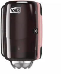 Essity GmbH Tork adagoló M1 belsőmag adagolású tekercsekhez, mini - ütésálló műanyag, piros, fekete