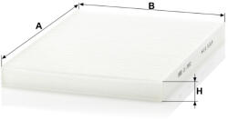 Mann-filter Utastér - Kabin szűrő Mann Filter CU 2882 (CU2882)