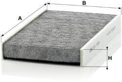 Mann-filter Utastér - Kabin szűrő Mann Filter CUK 1629 (CUK1629)