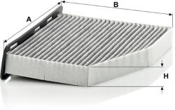 Mann-filter Utastér - Kabin szűrő Mann Filter CUK 2939 (CUK2939)