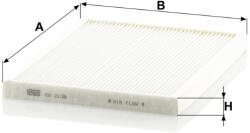 Mann-filter Utastér - Kabin szűrő Mann Filter CU 2138 (CU2138)