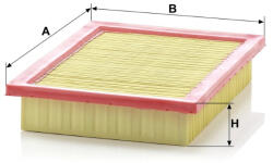 Mann-filter Levegőszűrő Mann Filter C 2496 (C2496)