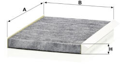 Mann-filter Utastér - Kabin szűrő Mann Filter CUK 2532 (CUK2532)