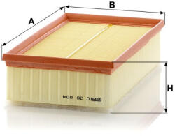 Mann-filter Levegőszűrő Mann Filter C 30 004 (C30004)