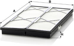 Mann-filter Utastér - Kabin szűrő Mann Filter CU 3759 (CU3759)