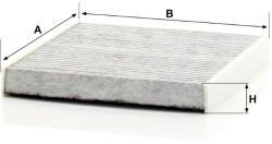 Mann-filter Utastér - Kabin szűrő Mann Filter CUK 26 009 (CUK26009)