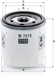 Mann-filter Olajszűrő Mann Filter W 7015 (W7015)