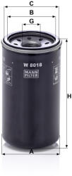 Mann-filter Olajszűrő Mann Filter W 8018 (W8018)