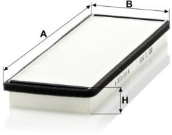 Mann-filter Utastér - Kabin szűrő Mann Filter CU 3435 (CU3435)