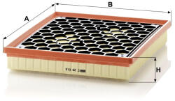 Mann-filter Levegőszűrő Mann Filter C 29 012 (C29012)