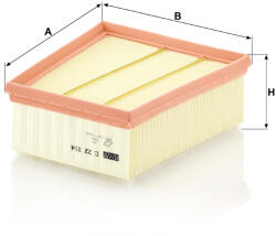 Mann-filter Levegőszűrő Mann Filter C 22 014 (C22014)