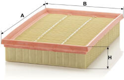 Mann-filter Levegőszűrő Mann Filter C 28 122 (C28122)
