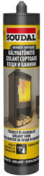 Soudal Kályhatömítő fekete 280ml - Hőálló 1500 C°-ig (116238)