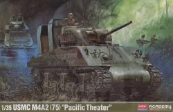 Academy Models 1/35 USMC M4A2 75 Pacific theater tank modell (AC13562)