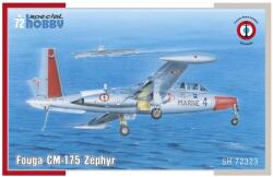Special Hobby 1/72 Fouga CM-175 Zéphyr sugárhajtású gyakorló repülőgép modell (SPH100SH72323)