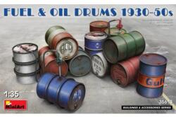 MiniArt Models 1/35 Fuel and Oil drums 1930-1950s modell kiegészítő (MI35613)