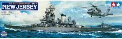 TAMIYA 1/350 BB-62 New Jersey amerikai csatahajó feljavító készlettel (TA78028)