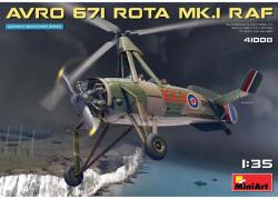 MiniArt Models 1/35 AVRO 671 ROTA MK. I RAF repülőgép modell (41008)