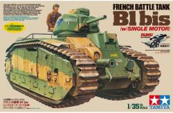 TAMIYA 1/35 Francia harci tank elemes meghajtású motorral (TA30058)