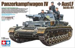 TAMIYA 1/35 Panzerkampfwagen IV Ausf. F tank modell (TA35374)