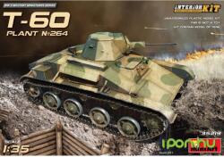 MiniArt Models 1/35 T-60 Plant No. 264 katonai jármű modell