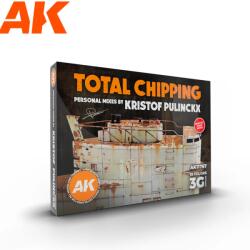 AK Interactive Total Chipping Personal Mixes by Kristof Pulinckx akril festék készlet 18x 17ml (AK11767)