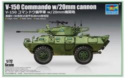 Trumpeter 1/72 V-150 Commando páncélozott katonai jármű modell (TRU07441)