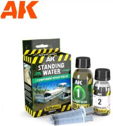 AK Interactive Diorama Stagnant Water 2 Components Epoxy Resin állóvíz imitáció 180ml (AK8231)