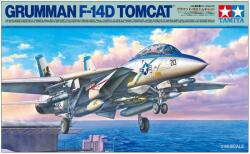TAMIYA 1/48 Grumman F-14D Tomcat katonai repülőgép modell (TA61118)