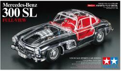 TAMIYA 1/24 Mercedes-Benz 300SL sportkocsi modell átlátszó búrkolattal (TA24366)