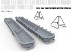 MENG 1/35 Orosz 9M38 rakéta szállító és tároló konténer katonai modell kiegészítő