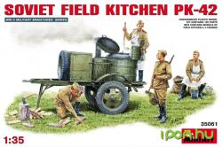 MiniArt Models 1/35 KP-42 szovjet tábori konyha modell (MI35061)