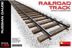 MiniArt Models 1/35 Orosz szabványú vasúti sín modell kiegészítő