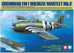 TAMIYA 1/48 Grumman FM-1 Wildcat/Martlet Mk. V vadászgép modell (TA61126)