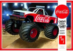ROUND2 AMT Coca-Cola 1/25 1988 Chevy Silverado Monster Truck autó modell (AMT1184)