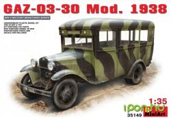 MiniArt Models 1/35 GAZ-03-30 Mod. 1938 katonai jármű modell