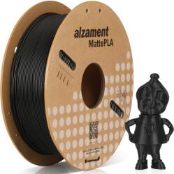 Alzament PLA Matte 1 kg Black (ALZMNTM01)