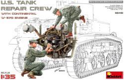 MiniArt Models 1/35 Amerikai tank szerelő csapat Continental W-670 motorral modell kiegészítő (MI35461)