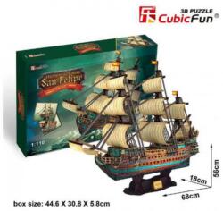 CubicFun 3D puzzle játék 248 darabos San Felipe