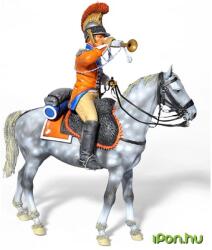 MiniArt Models 1/16 Trumpeter 2. vesztfáliai lovas regiment 1809 modell figura