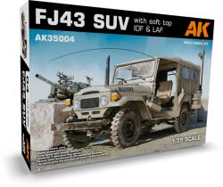 AK Interactive 1/35 FJ43 SUV with soft top katonai harcijármű modell (AK35004)