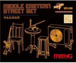 MENG 1/35 Middle Eastern Street Set katonai jármű modell kiegészítő