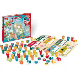 Maped Creativ betűk és állatok nyomdakészlet tanulófüzettel (IMAC907060) - jatekbirodalom