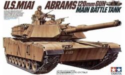 TAMIYA 1/35 M1A1 Abrams amerikai harci tank modell (TA35156)