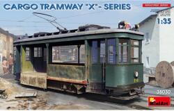 MiniArt Models 1/35 Cargo Tramway X-Series villamos jármű modell (38030)